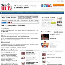 Top 12 Lesson Plans Websites