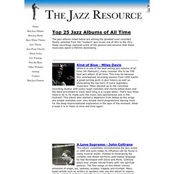 Top 25 Jazz Albums of All Time