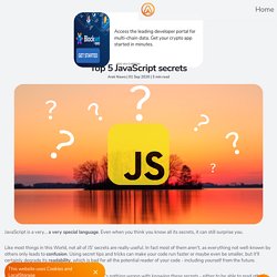 Top 5 JavaScript secrets