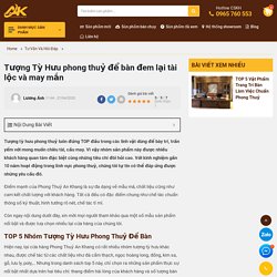 TOP 5 Mẫu Tượng Tỳ Hưu Phong Thuỷ Để Bàn Đẹm Lại Tài Vượng