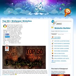 Top 50+ Wallpaper Websites