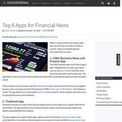 Top 6 Apps for Financial News