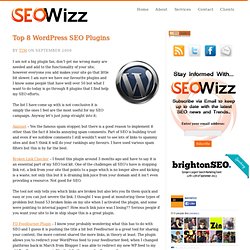 Top 8 Wordpress SEO Plugins