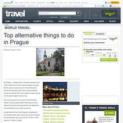 Top alternative things to do in Prague