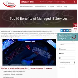 Top 10 Benefits of Managed IT Services