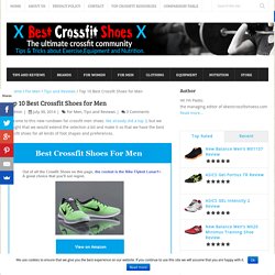Top 10 Best Crossfit Shoes for Men