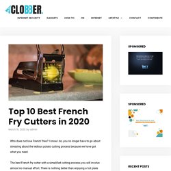 Top 10 Best French Fry Cutters in 2020