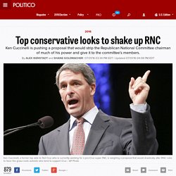 Top conservative looks to shake up RNC