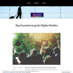 Top Countries to go for Higher Studies