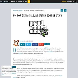 Un top des meilleurs Easter Eggs de GTA V