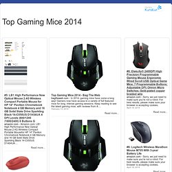 Top Gaming Mice 2014