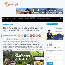 Delhi parks and gardens