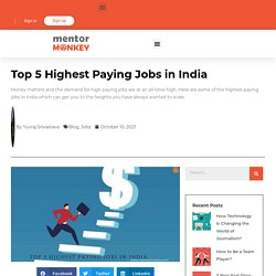 Top 5 Highest Paying Jobs in India