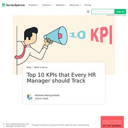 Top 10 HR KPIs that You Should Know