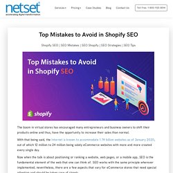 Top Mistakes to Avoid in Shopify SEO