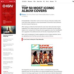 Top 50 Most Iconic Album Covers