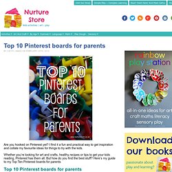 top ten pinterest boards for parents