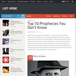Top 10 Prophecies You Don’t Know