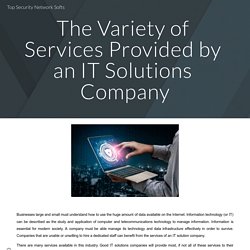 Top Security Network Softs