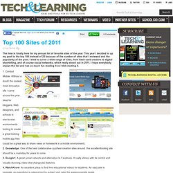 Top 100 Sites of 2011