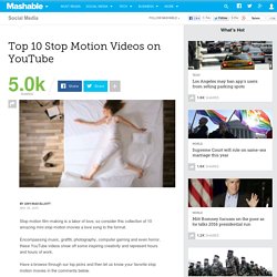 Top 10 Stop Motion Videos on YouTube