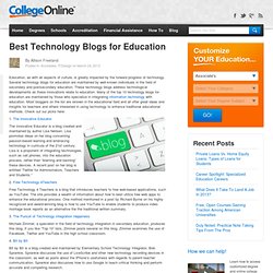 Top 10 Technology Blogs for Education