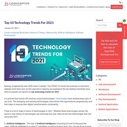 Top 10 technology trends for 2021