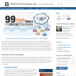 99 Top Tools for Online Teaching