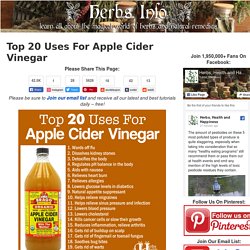 Top 20 Uses For Vinegar