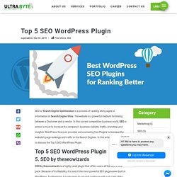 Top 5 SEO WordPress Plugin - UltraByte