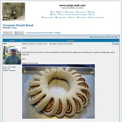 View topic - Cinnamon Wreath Bread