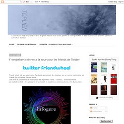 FriendWheel reinvente la roue pour les friends de Twitter