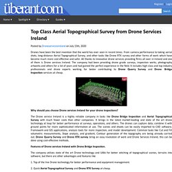 Top Class Aerial Topographical Survey from Drone Services Ireland