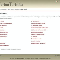 Turistica - Curiositès - Città di Torino