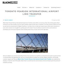 Toronto Pearson International Airport Limo Transfer - Black Urban
