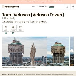Torre Velasca (Velasca Tower) – Milan, Italy - Atlas Obscura