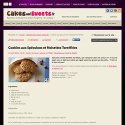 Cookies aux Spéculoos et Noisettes Torréfiées – Recette