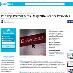 The Top 30 Torrent Download Sites of 2013