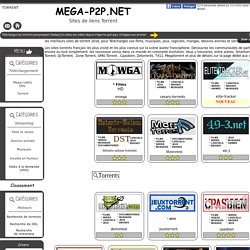 Torrent.Télécharger des films ( lien torrent ) sur les meilleurs sites de lien torrent.-p2p- utorrent