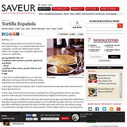 Tortilla Española Recipe