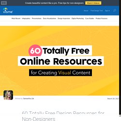 60 Totally Free Design Resources for Non-Designers