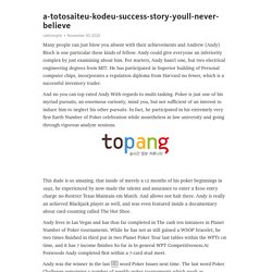 a-totosaiteu-kodeu-success-story-youll-never-believe