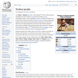 Toubou people - Wikipedia