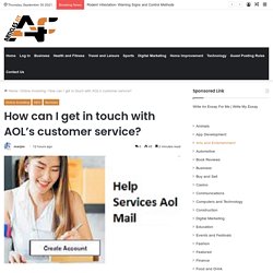 How can I get in touch with AOL Mail customer service?