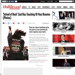 'School of Rock' Cast Has Touching 10-Year Reunion (Photos)