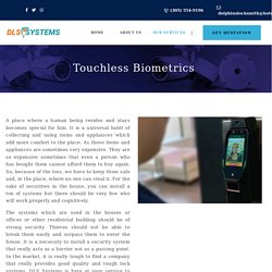 Touchless Biometrics - DLS SYSTEMS