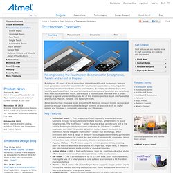 Atmel Corporation - Touchscreens