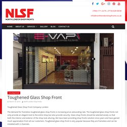 Glass Shop Fronts