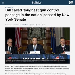 Bill called 'toughest gun control package in the nation' passed by New York Senate