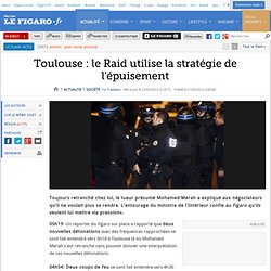 France : Toulouse : le RAID intervient, un policier blessé